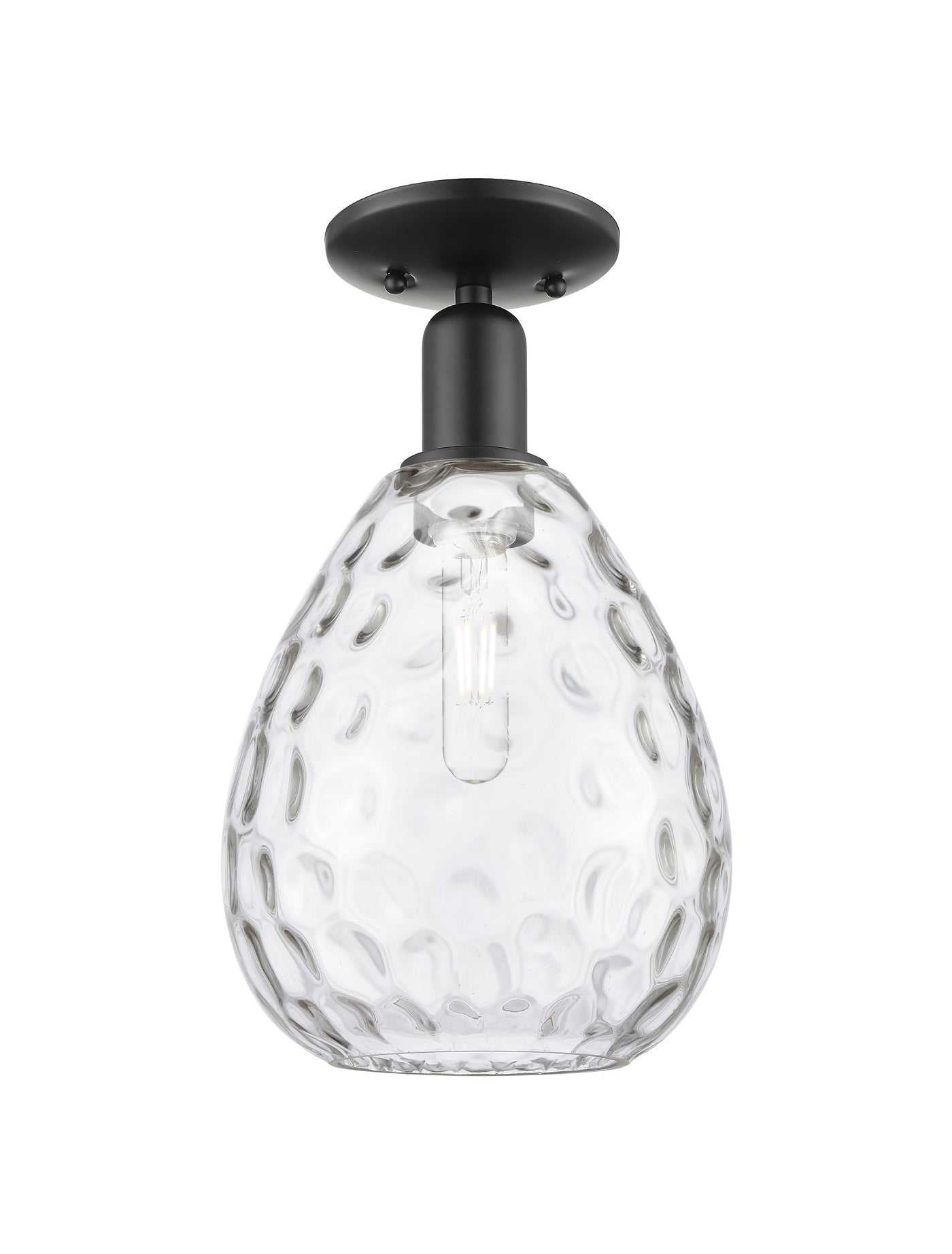 Arcadia Semi-Flush Mount Brushed Nickel