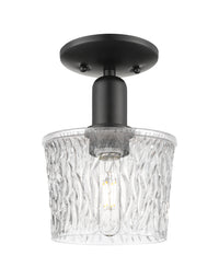 Arcadia Semi-Flush Mount Brushed Nickel