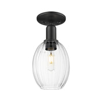Arcadia Semi-Flush Mount Brushed Nickel