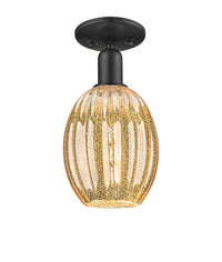 Arcadia Semi-Flush Mount Brushed Nickel