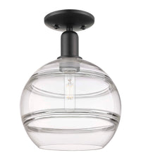 Arcadia Semi-Flush Mount Brushed Satin Nickel