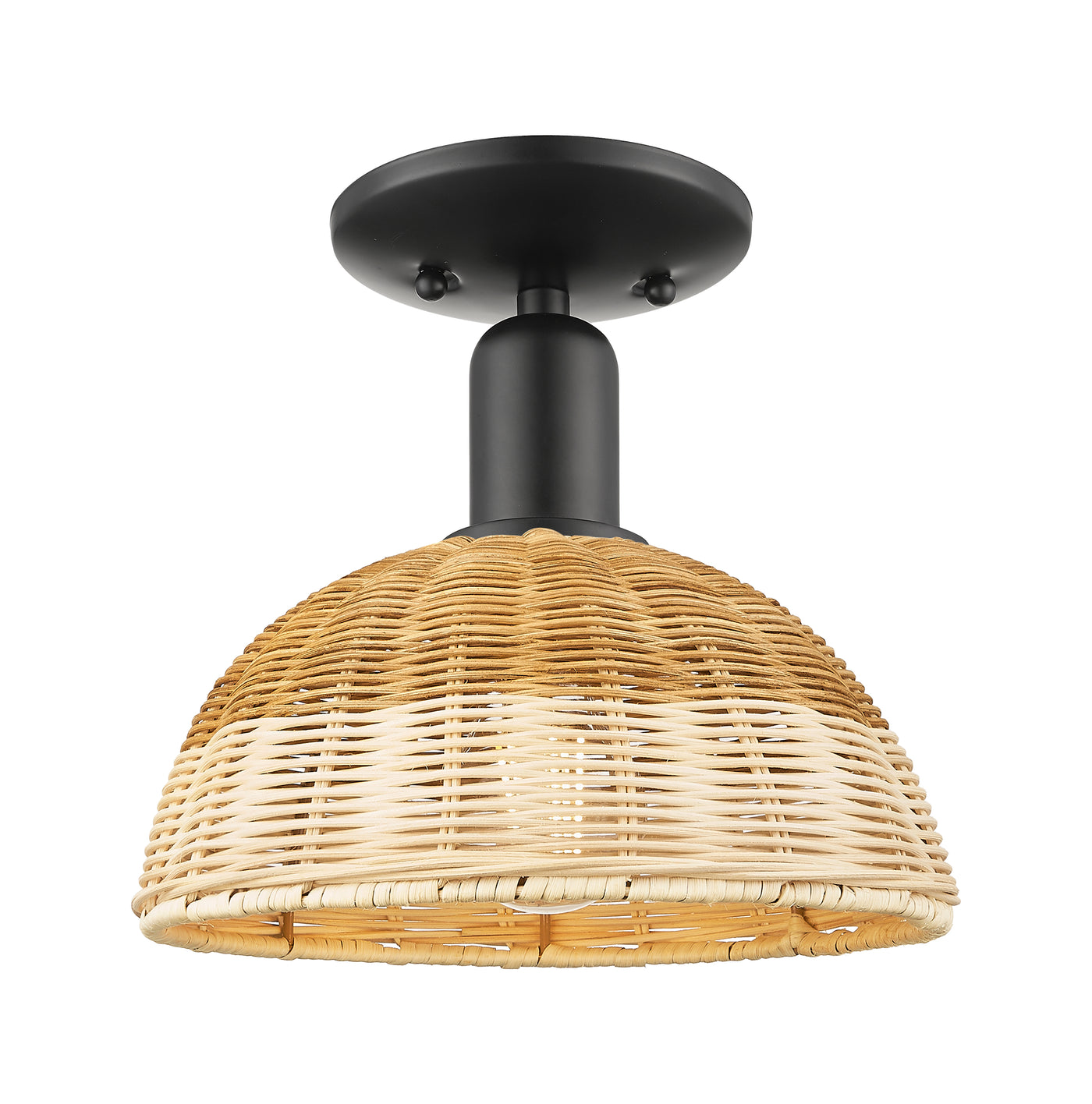 Arcadia Semi-Flush Mount Brushed Nickel