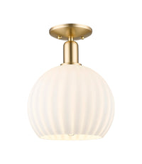 Arcadia Semi-Flush Mount Brushed Nickel