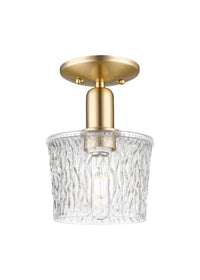 Arcadia Semi-Flush Mount Brushed Nickel