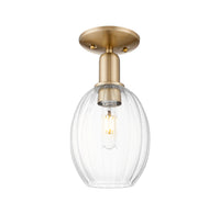 Arcadia Semi-Flush Mount Brushed Nickel