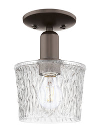 Arcadia Semi-Flush Mount Brushed Nickel