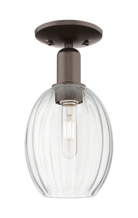 Arcadia Semi-Flush Mount Brushed Nickel