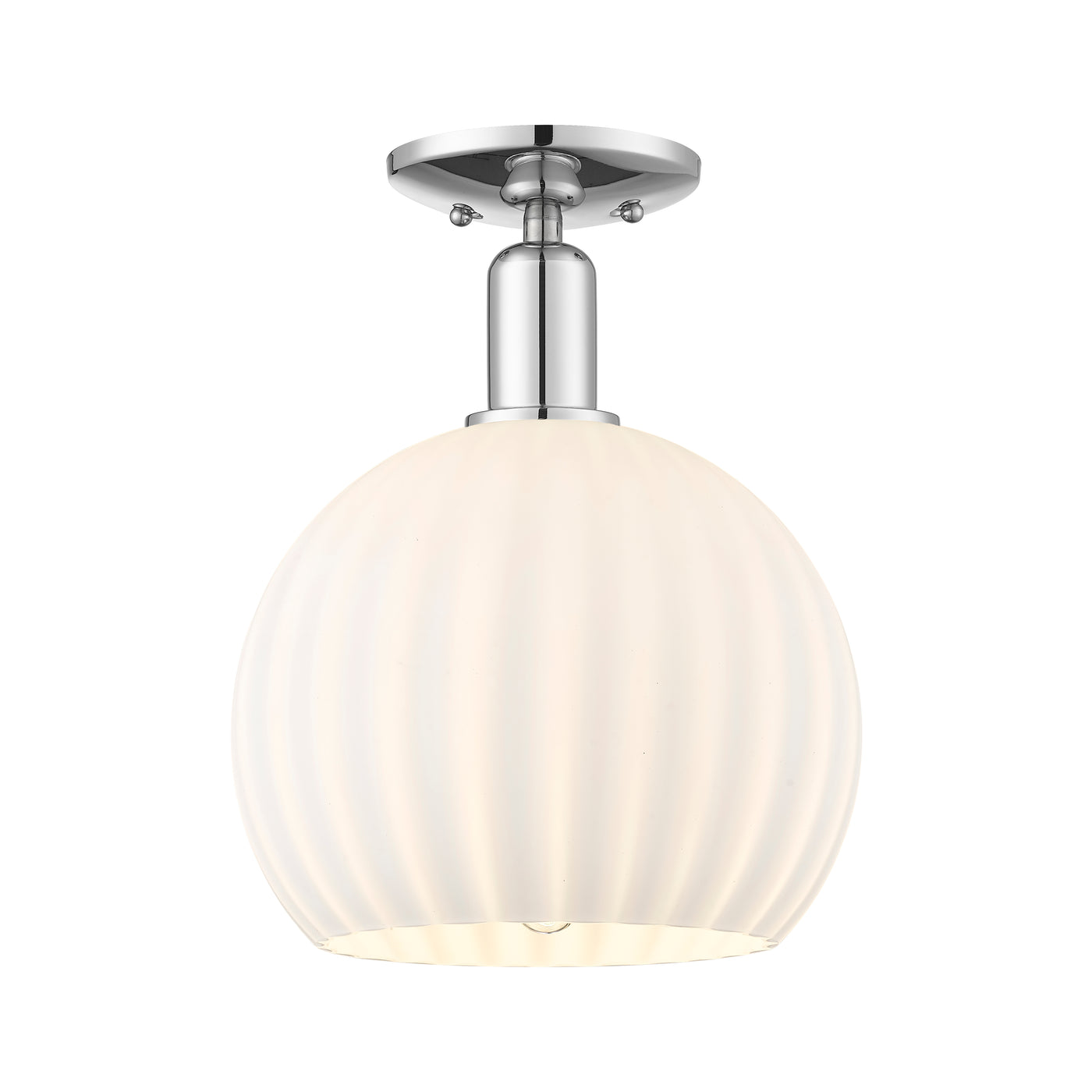 Arcadia Semi-Flush Mount Brushed Nickel