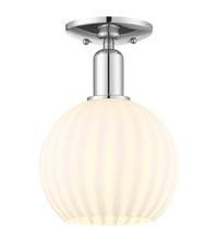 Arcadia Semi-Flush Mount Brushed Satin Nickel