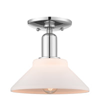 Arcadia Semi-Flush Mount Brushed Satin Nickel
