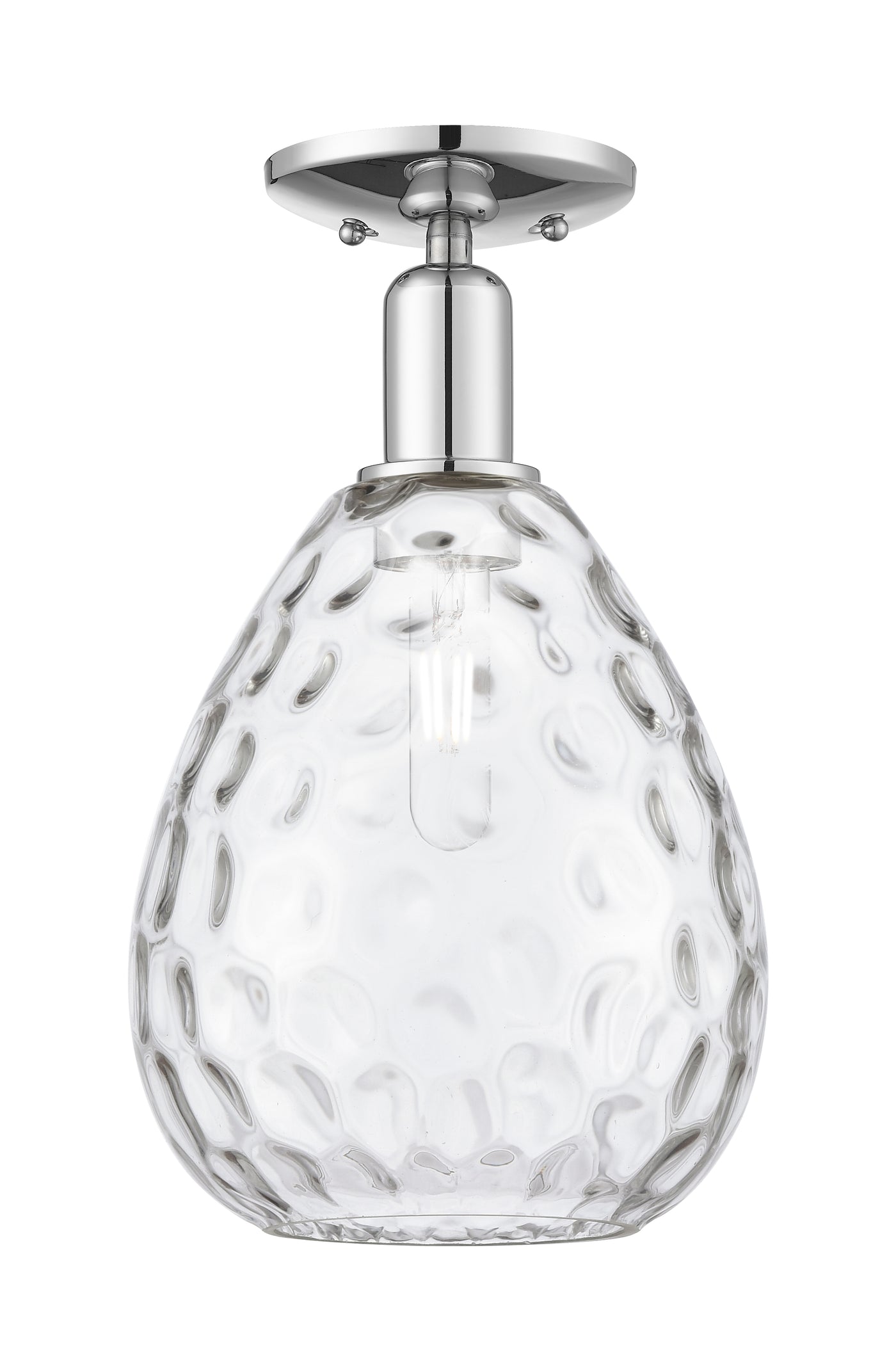 Arcadia Semi-Flush Mount Brushed Nickel