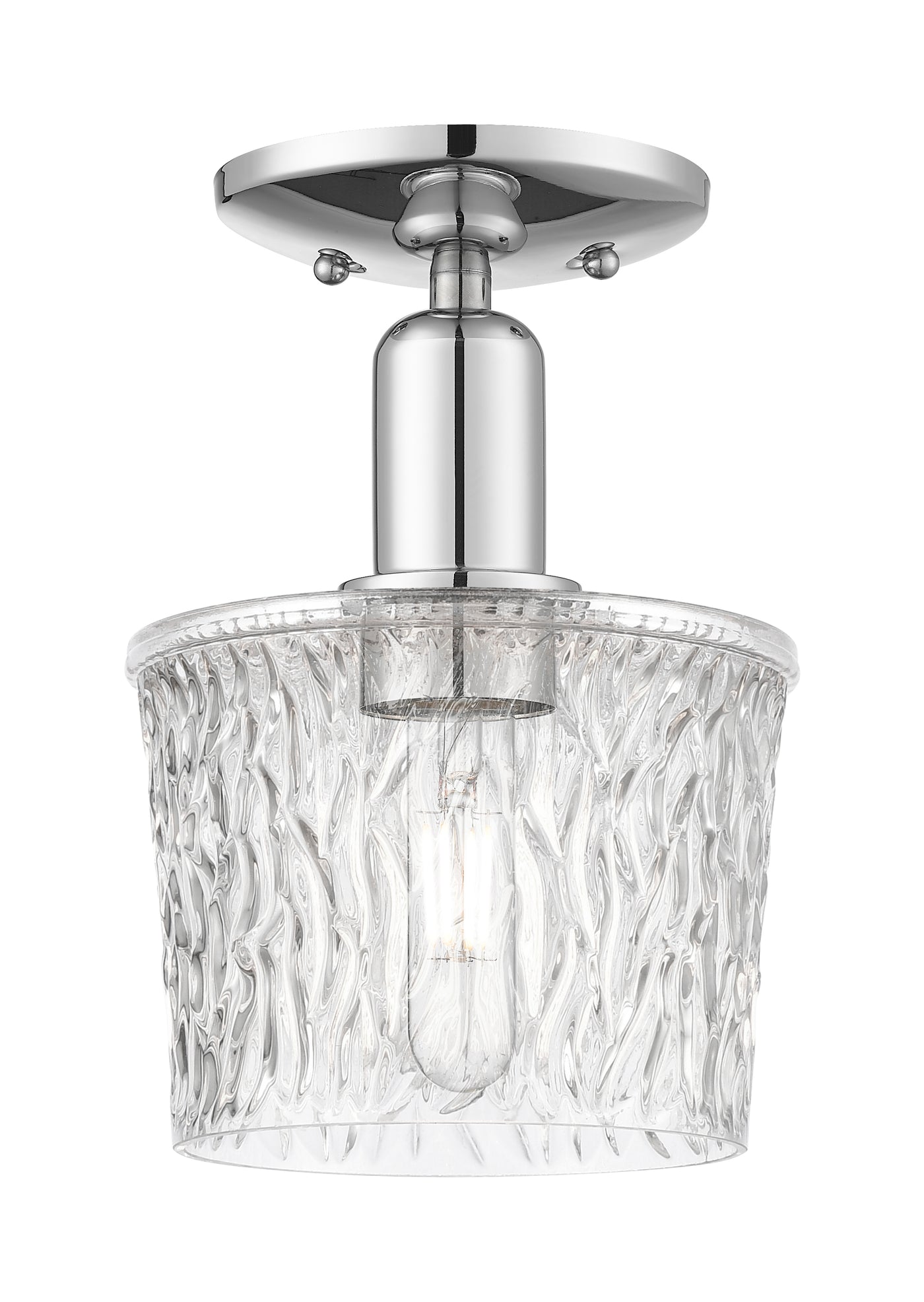 Arcadia Semi-Flush Mount Brushed Nickel