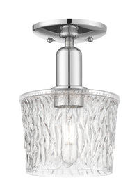 Arcadia Semi-Flush Mount Brushed Nickel