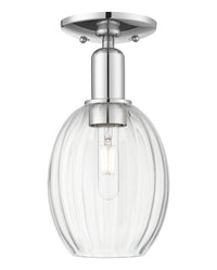 Arcadia Semi-Flush Mount Brushed Nickel