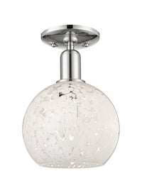 Arcadia Semi-Flush Mount Brushed Satin Nickel