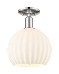 Arcadia Semi-Flush Mount Brushed Nickel
