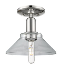 Arcadia Semi-Flush Mount Brushed Satin Nickel