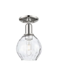 Arcadia Semi-Flush Mount Brushed Satin Nickel