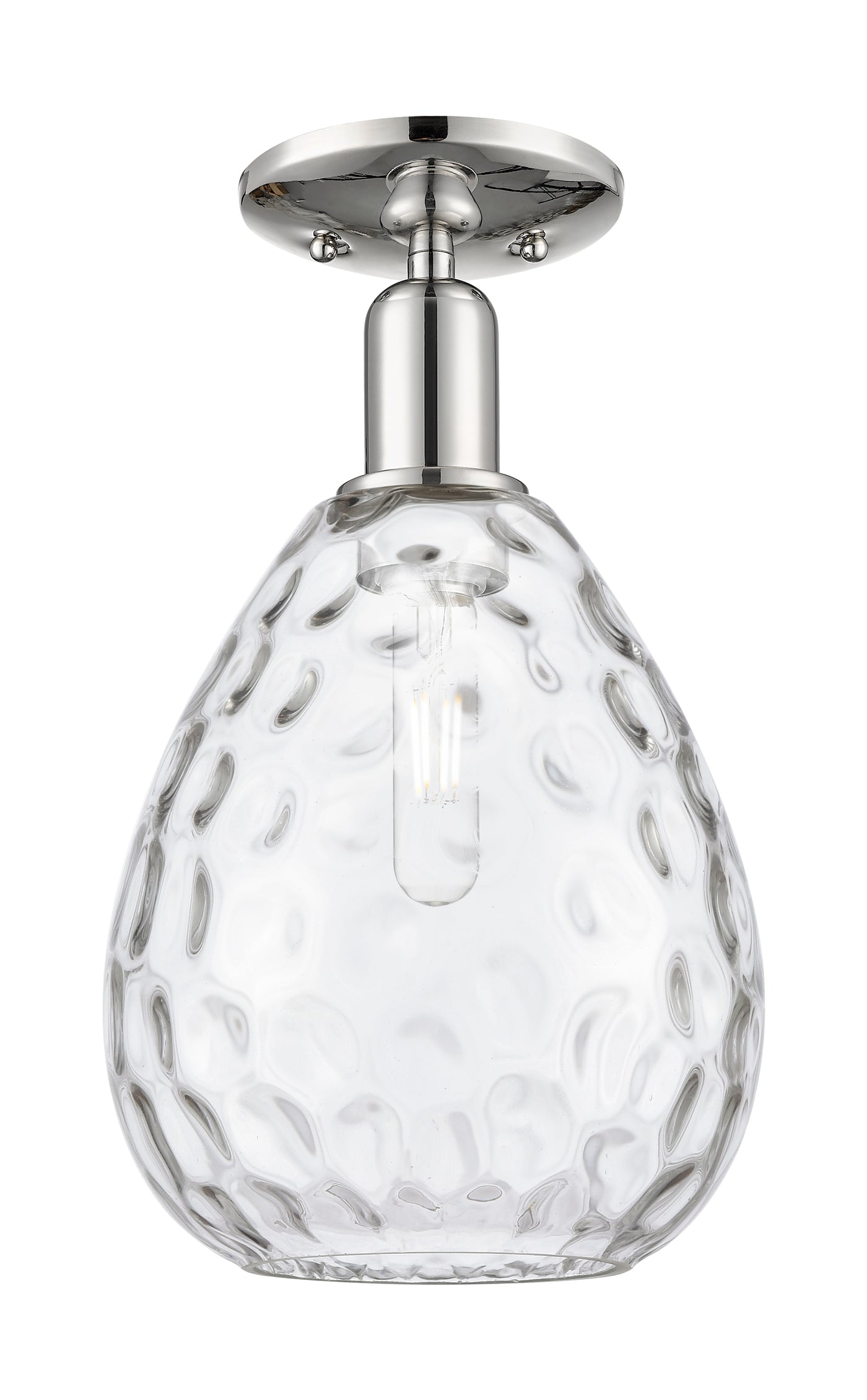 Arcadia Semi-Flush Mount Brushed Nickel