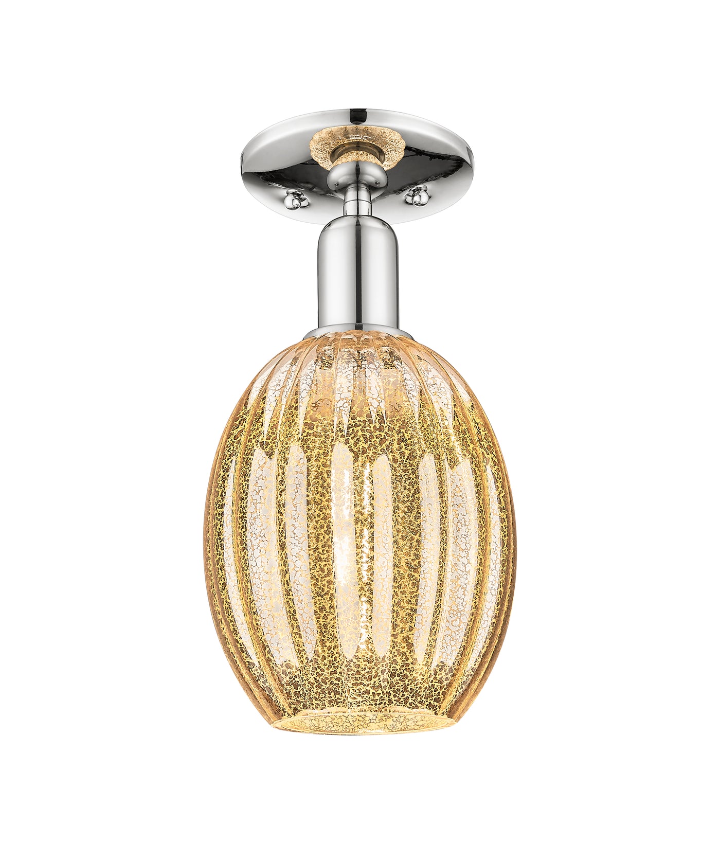 Arcadia Semi-Flush Mount Brushed Nickel