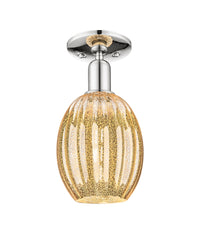 Arcadia Semi-Flush Mount Brushed Nickel