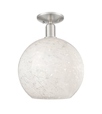 Arcadia Semi-Flush Mount Brushed Satin Nickel