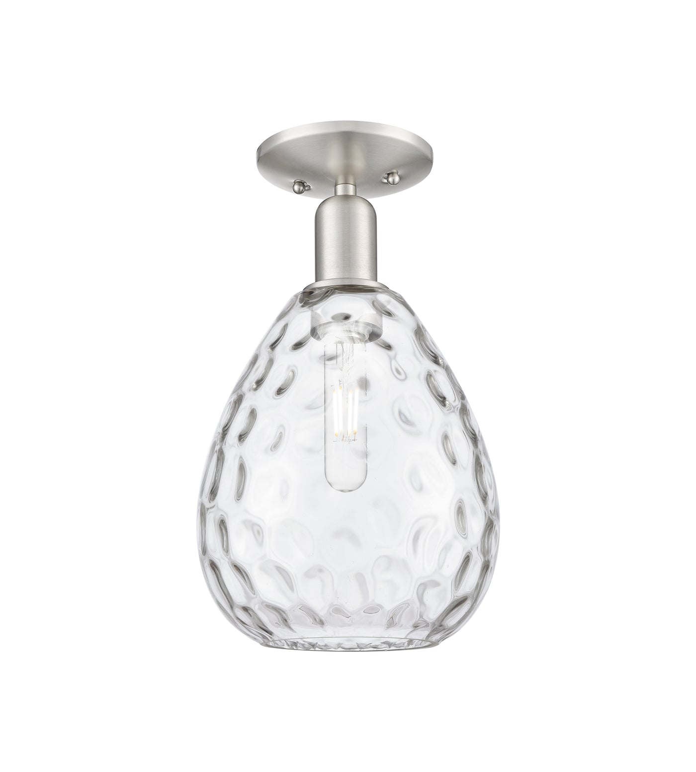 Arcadia Semi-Flush Mount Brushed Nickel