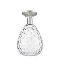 Arcadia Semi-Flush Mount Brushed Nickel