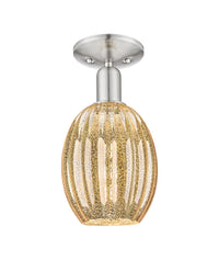 Arcadia Semi-Flush Mount Brushed Nickel
