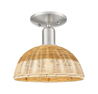 Arcadia Semi-Flush Mount Brushed Nickel