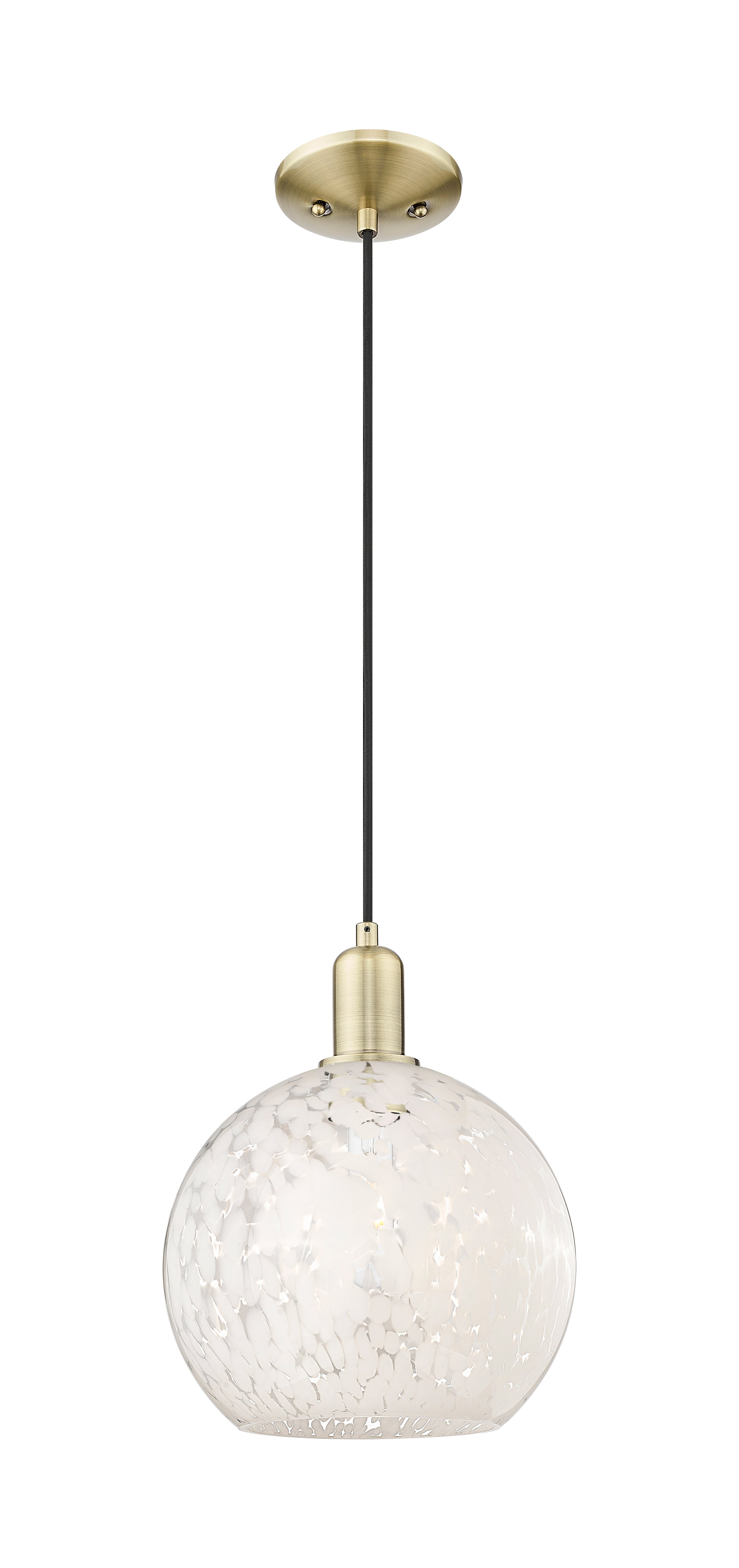 Arcadia Mini Pendant Antique Brass Finish