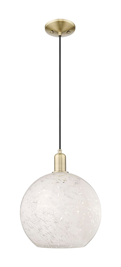 Arcadia Mini Pendant Antique Brass Finish