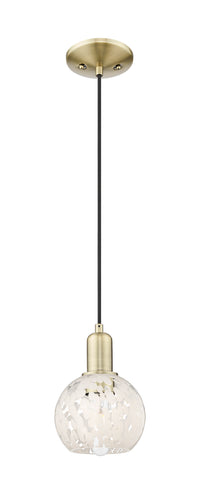Arcadia Mini Pendant Antique Brass Finish