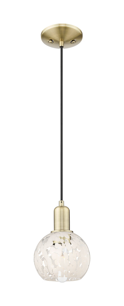 Arcadia Mini Pendant Antique Brass Finish