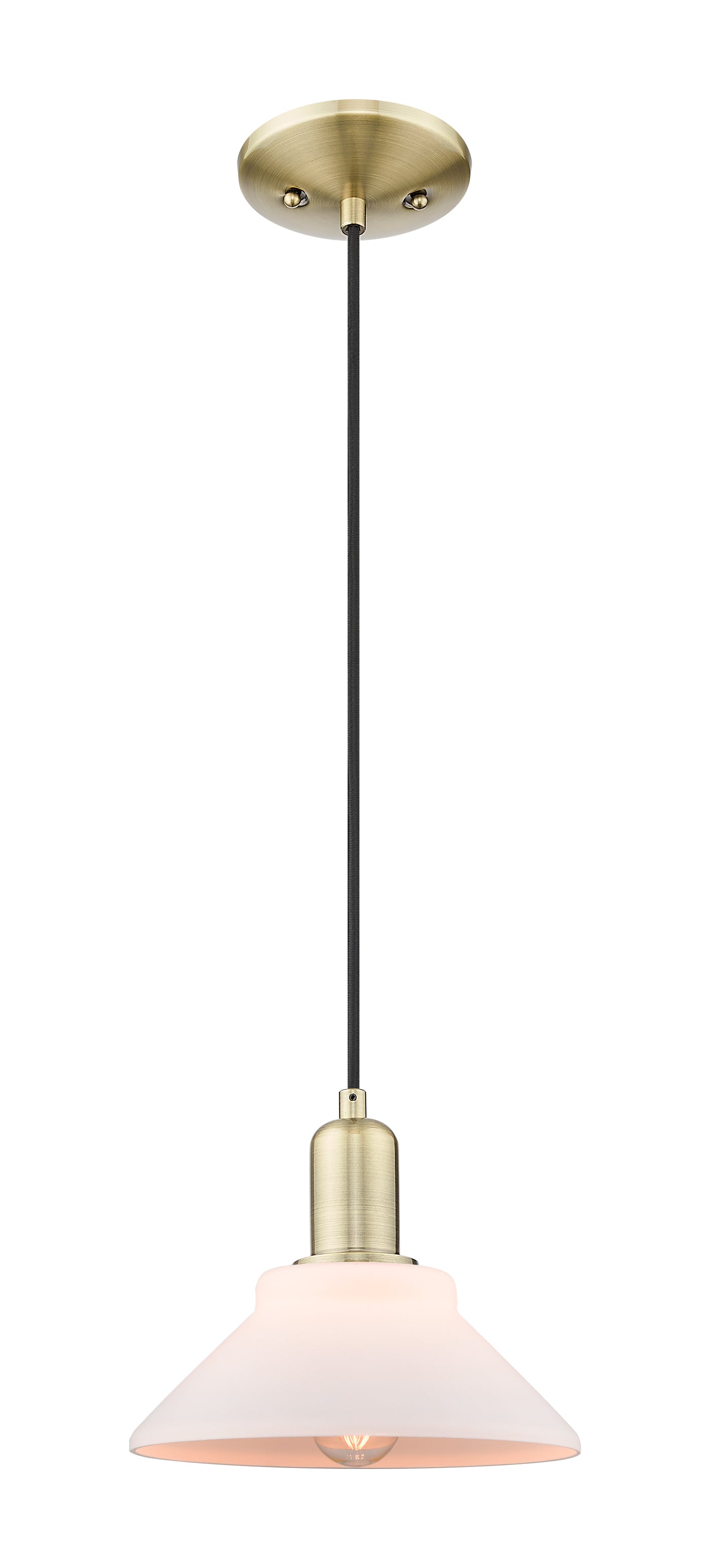 Arcadia Mini Pendant Antique Brass
