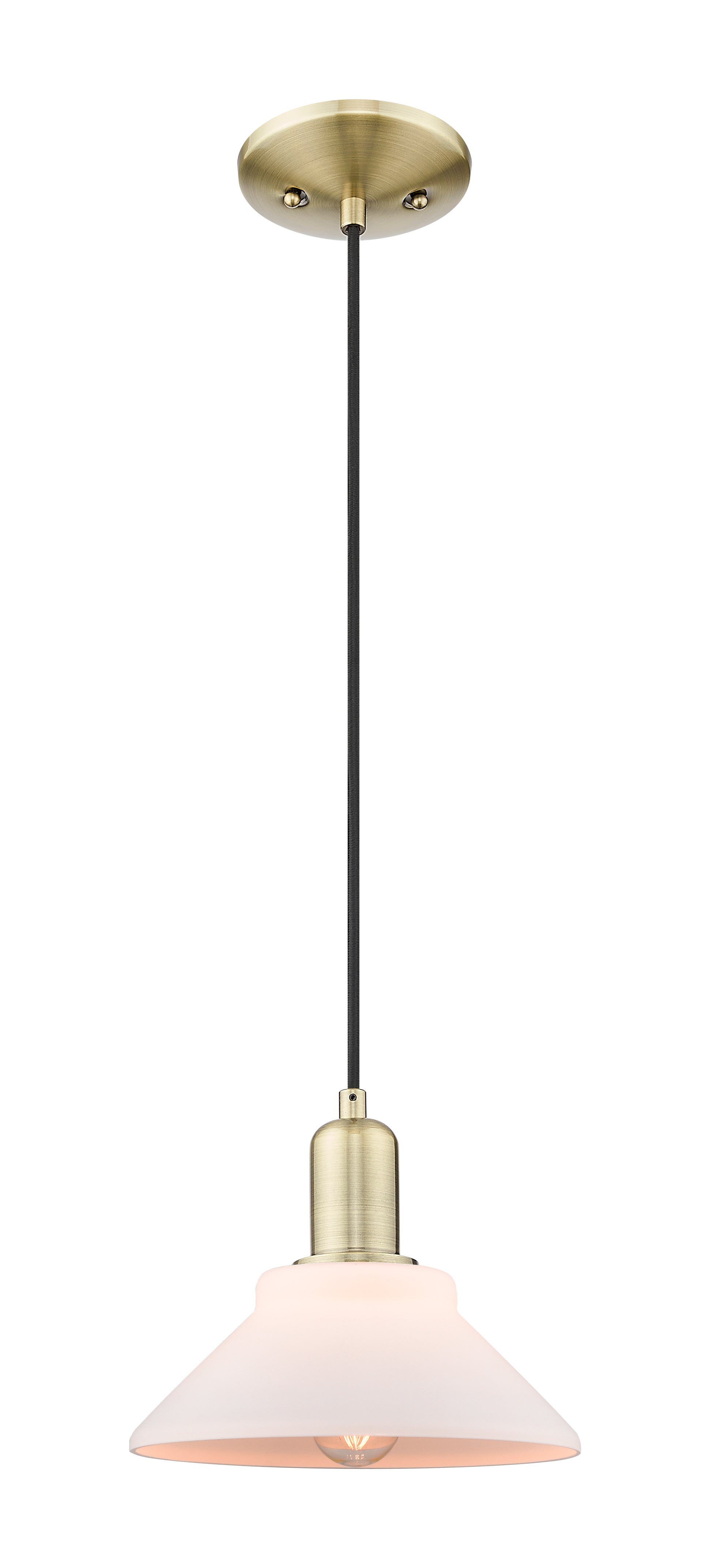 Arcadia Mini Pendant Antique Brass