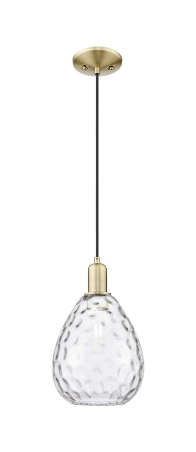 Arcadia Mini Pendant Antique Brass Finish