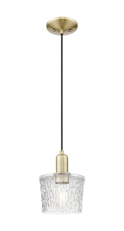 Arcadia Mini Pendant Antique Brass Finish