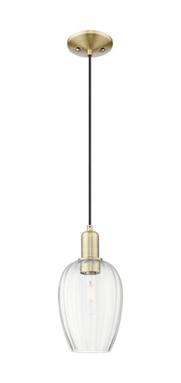 Arcadia Mini Pendant Antique Brass Dimmable
