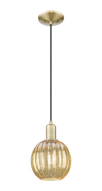 Arcadia Mini Pendant Antique Brass Finish