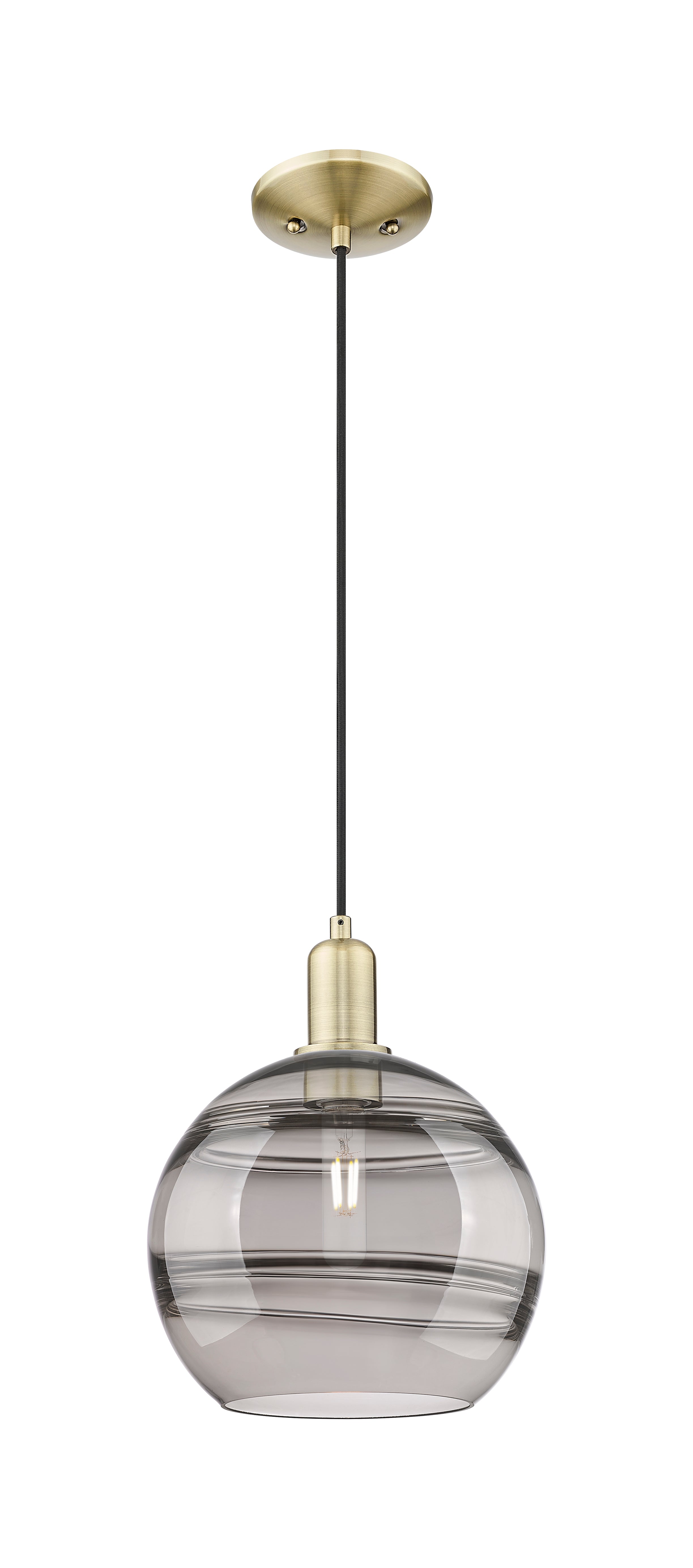 Arcadia Mini Pendant Antique Brass Steel