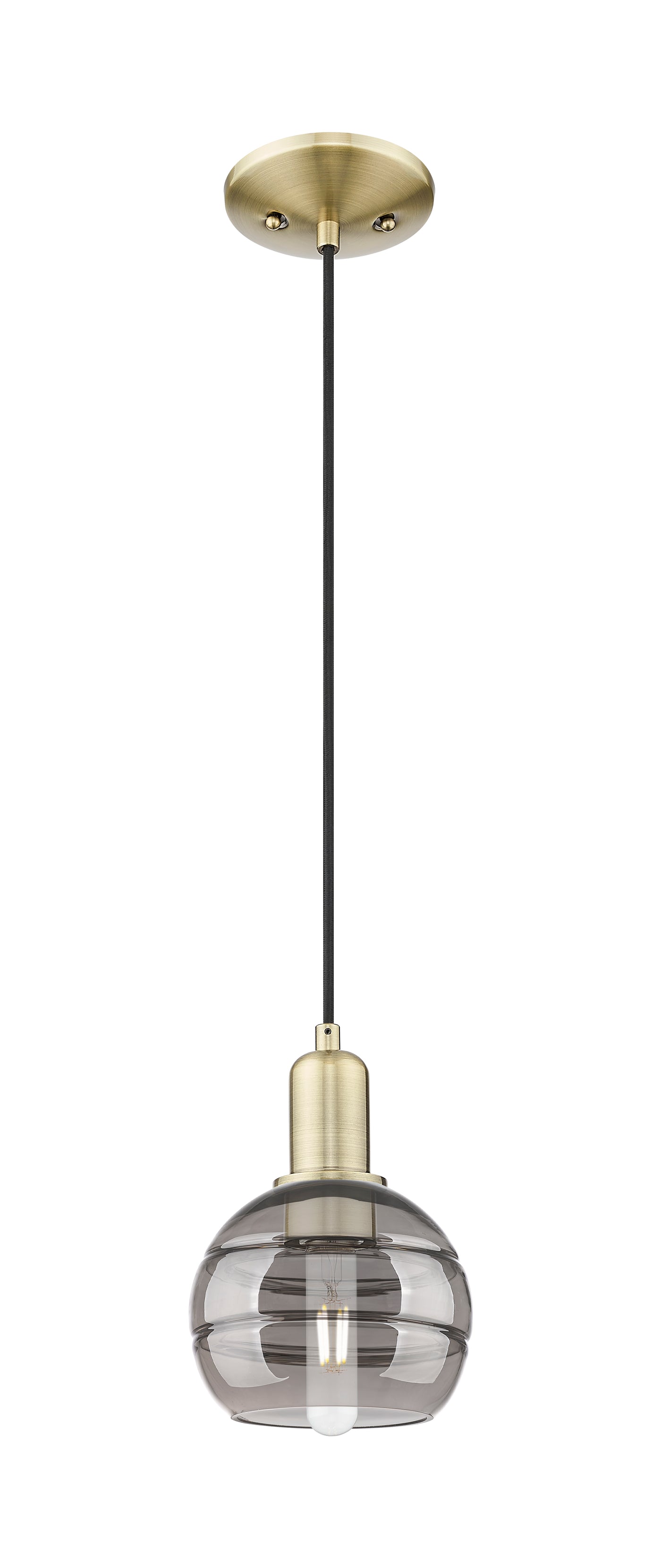 Arcadia Mini Pendant Antique Brass