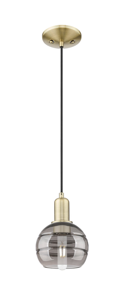 Arcadia Mini Pendant Antique Brass