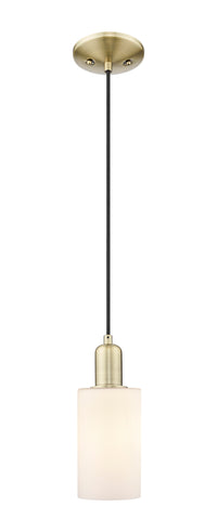 Arcadia Mini Pendant Antique Brass Finish