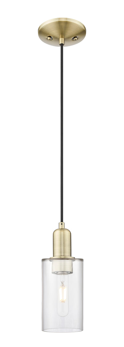 Arcadia Mini Pendant Antique Brass Finish