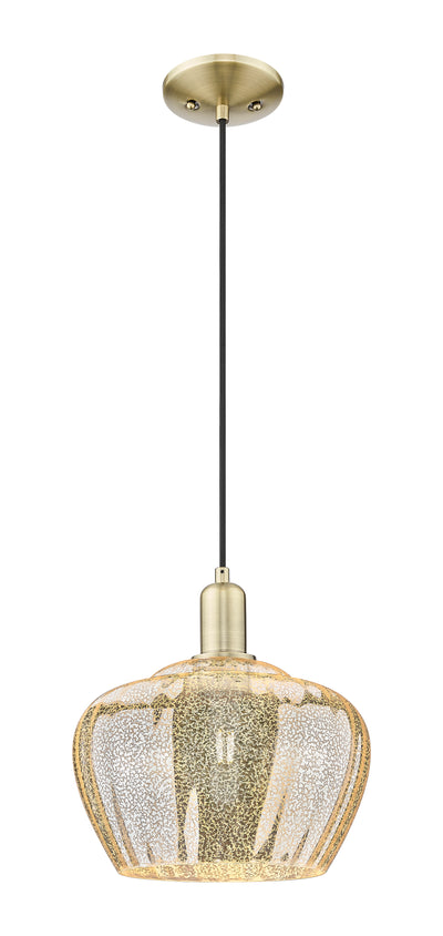 Arcadia Mini Pendant Antique Brass Steel