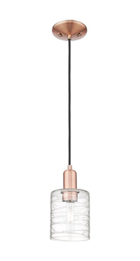 Arcadia Mini Pendant Antique Brass Finish