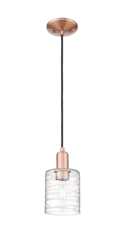 Arcadia Mini Pendant Antique Brass Finish
