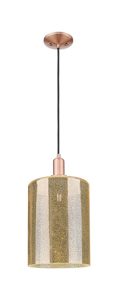 Arcadia Mini Pendant Dimmable Antique Brass