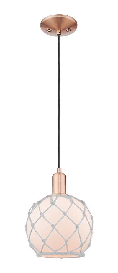 Arcadia Mini Pendant Antique Brass Finish
